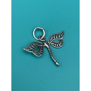 Dragonfly Sterling Silver Jewelry Charm #garden